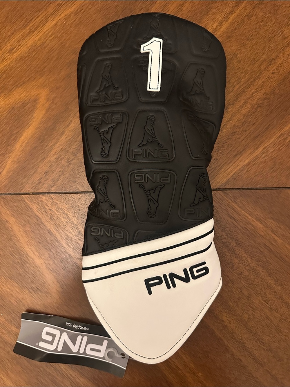 Ping Black and White No.1 Golf Headcover